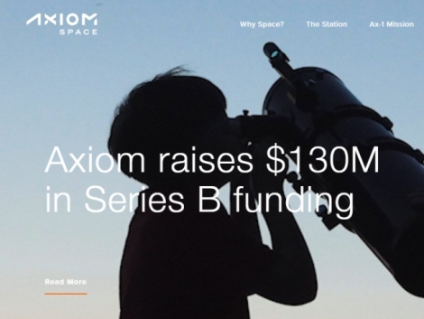 Axiom Space объявила о привлечении $130 млн