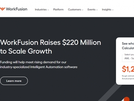 WorkFusion объявил о привлечении $220 млн