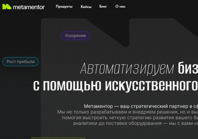 Metamentor привлек 40 миллионов на развитие отечественного ИИ