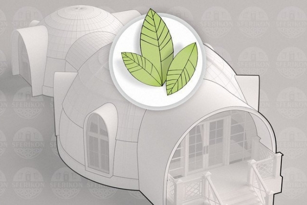 Строительство энергоэффективных купольных домов
