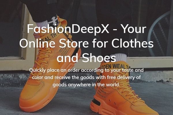 Готовый дропшиппинг онлайн-магазин обуви на Shopify