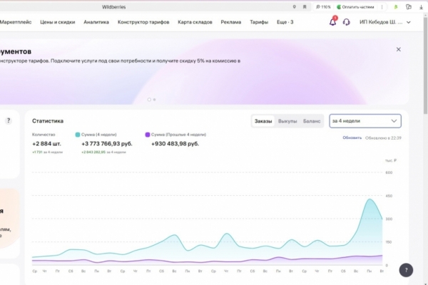 Ищу инвестора для розничной продажи товара на Wildberries. От 60% годовых.